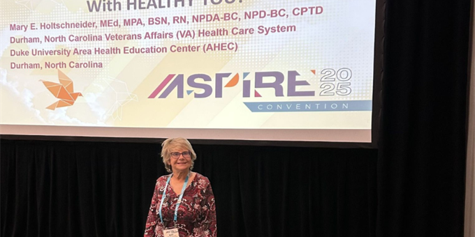 Honoring Mary Holtschneider, MEd, MPA, BSN, RN, NPDA-BC, NPD-BC, NREMT-P, CPTD