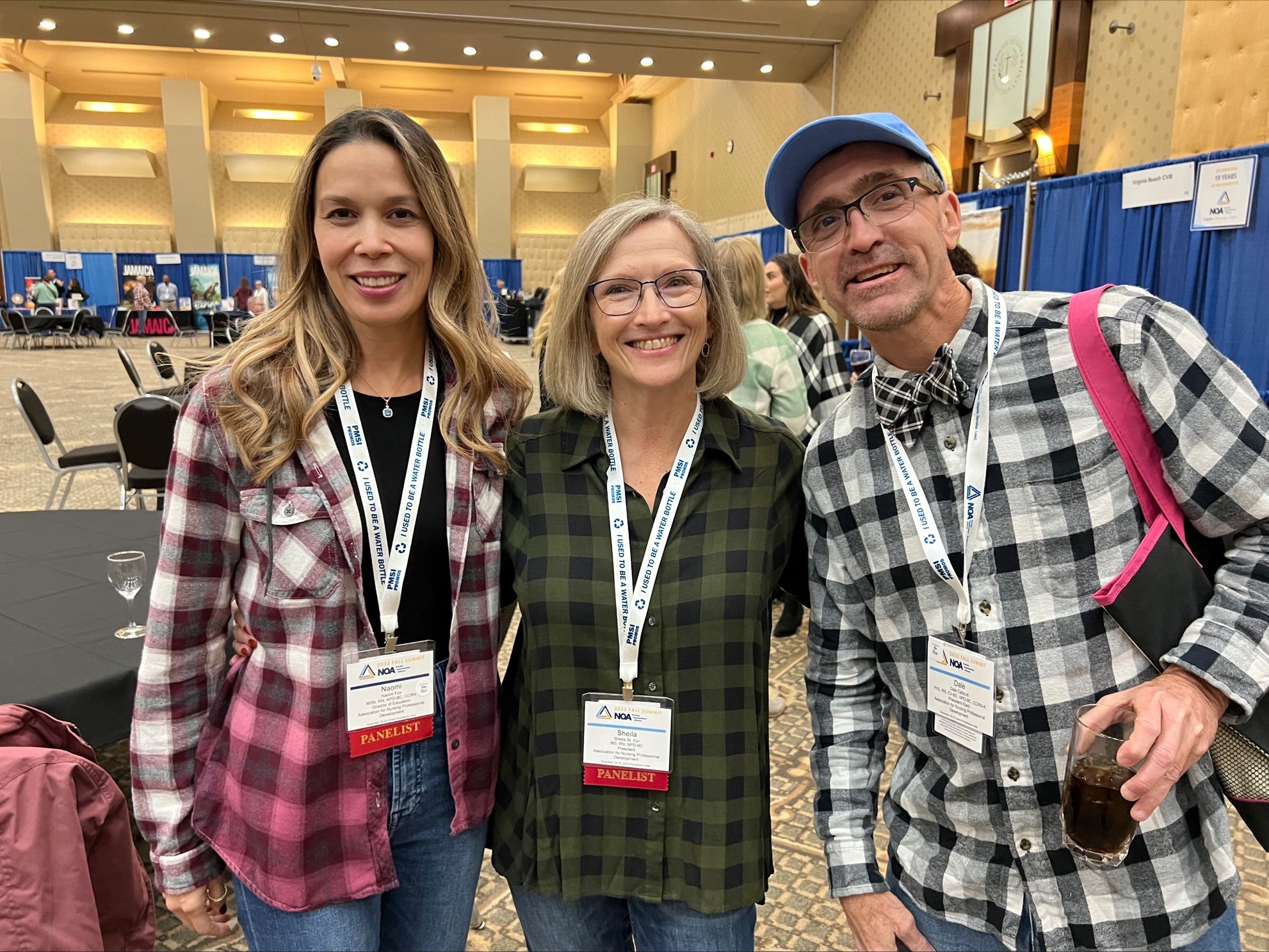 Sheila, Dale, and ANPD staff member Naomi Fox at NOA. Sheila, Dale, and ANPD staff member Naomi Fox at NOA.